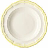 Coffret de 4 Assiettes Creuses FILET Citron