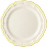 Coffret de 4 Assiettes Plates FILET Citron