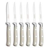 Coffret de 6 couteaux a steak CHATEAUBRIAND Ivoire