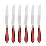Coffret de 6 couteaux a steak DIANA RUBIS