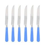 Coffret de 6 couteaux a steak NEWBRIDGE BLEU CIEL