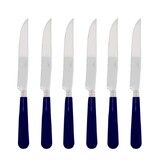 Coffret de 6 couteaux a steak NEWBRIDGE BLEU MARINE