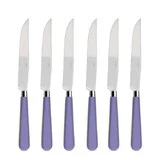 Coffret de 6 couteaux a steak NEWBRIDGE VIOLET