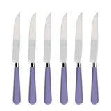 Coffret de 6 couteaux a steak NEWBRIDGE VIOLET