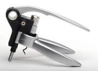 Coffret l'Original depuis 1981 Screwpull tire-bouchon a levier en aluminium brosse avec coupe-capsule LM 250