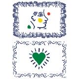 Coffrets de 2 sets de table assortis "Mains" & "Cur" Collection L'Archipel Sent