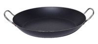 Coupe speciale paella en tole bleue a 2 anses o 60 cm