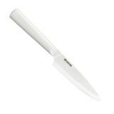 Couteau d'office 11 cm Chowa lame ceramique - manche blanc