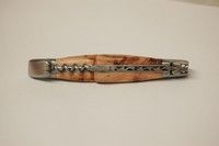 Couteau pliant Laguiole Origine Genevrier 12 cm + Tire-bouchon