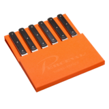 Couteaux de table Perceval 9.47 manche noir par 6 pieces