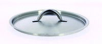 Couvercle inox brosse  o 28cm