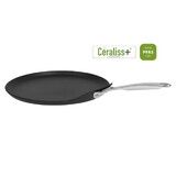 Crepiere 24 cm castel pro fixe ultralu induction revetue ceraliss