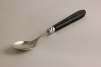 Cuillere a dessert Diana nacre noir