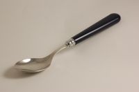 Cuillere a dessert Newbridge bleu marine