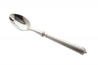 Cuillere a cafe CABLE haut argentee