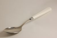 Cuillere de service Newbridge blanc ecume