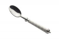 Cuillere a dessert CABLE haut argentee