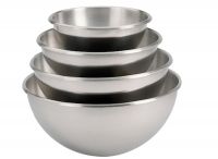 Bassine 1/2 spherique inox o 30cm
