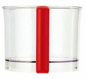 Cuve seule sans couvercle avec poignee rouge pour robot 3200 Magimix