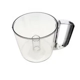 Cuve transparente a poignee noire pour robot Magimix Mini Plus Chrome