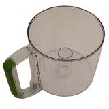 Cuve transparente a poignee verte pour robot Magimix Mini Plus Vert Goyave