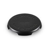 Dessous de plat rond fonte emaillee collection barbecue 22 cm Noir Mat