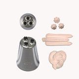 Douille a nid large o3- 3trous canne.o5m