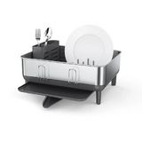 Egouttoir a vaisselle compact a cadre acier