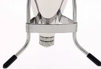 Entonnoir kwik max inox 3.3 l-+2douilles