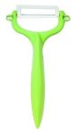 Eplucheur rasoir lame vert 14,5cm
