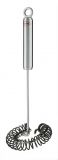 Fouet inox "Magique" a spirales en silicone 27 cm