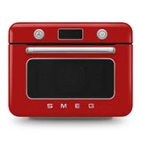 Four combine cuisson traditionnelle & cuisson vapeur Rouge
