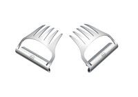 Fourchettes Pulled Pork Inox Set de 2