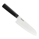 Grand Santoku 16 cm lame ceramique - manche noir