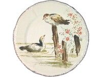Assiette Dessert 23.2 cm Sarcelles GRANDS OISEAUX