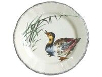 Assiette Plate 26.3 cm Canard GRANDS OISEAUX