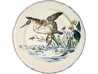 Assiette Plate 26.3 cm Pelican GRANDS OISEAUX