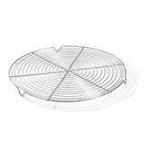 Grille ronde inox a 3 pieds o 32cm