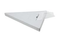 Lot de 2 poches patisserie transparentes jetables 55 cm