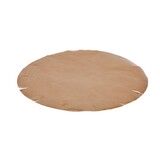 Lot de deux feuilles de cuisson pour moule a tarte rond en inox perfore Air Syst