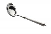 Louche a potage CABLE haut argentee