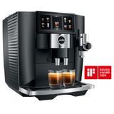 Machine a cafe automatique a grains J8 Twin avec 2 broyeurs independants Diamond Black (EA)