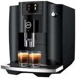 Machine a cafe automatique avec broyeur a grain E6 Piano Black EC