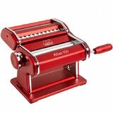 Machine a pates manuelle Atlas 150 coloris Rouge. 3 fonctions