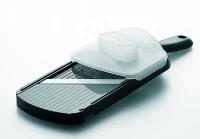 Mandoline reglable avec protege doigts lame noir 27,7 x 9,2cm