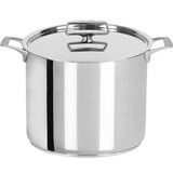 Marmite 24 cm 2 anses classique Castelpro avec couvercle inox