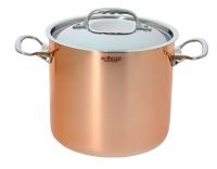 Marmite cuivre inox a couv.o20cm