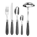 Menagere de 49 pieces Diana nacre noirsans ecrin