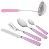 Menagere de 49 pieces sans ecrin Newbridge Rose Pale