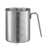 Mesure graduee interieur & exterieur en inox 0,50 Litre - o 9 cm